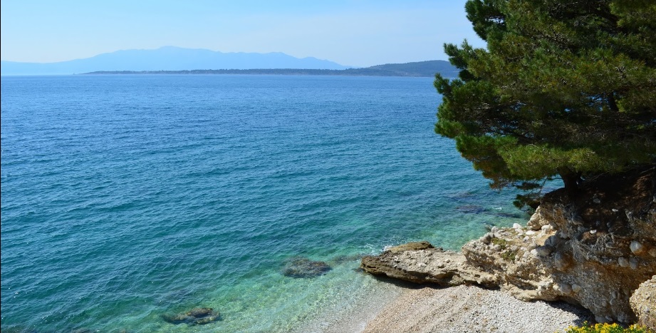 Velika Duba beach Živogošće Blato