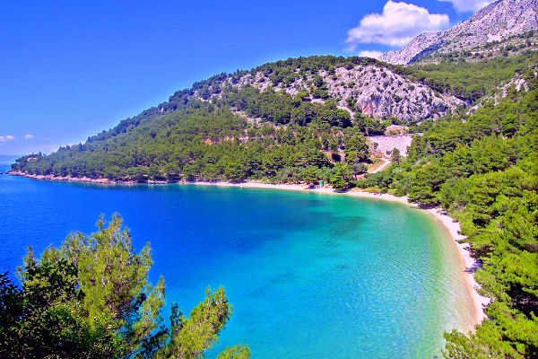 Velika Duba beach Živogošće