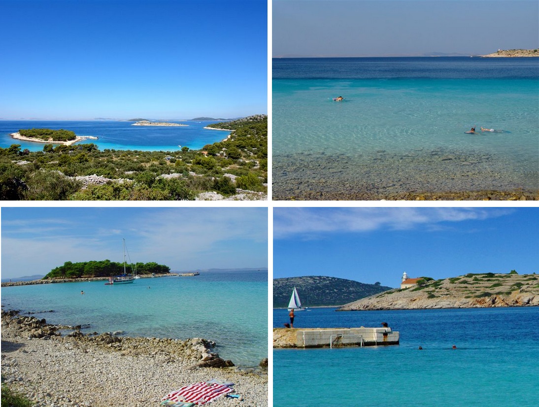 beach podvrske plaža murter